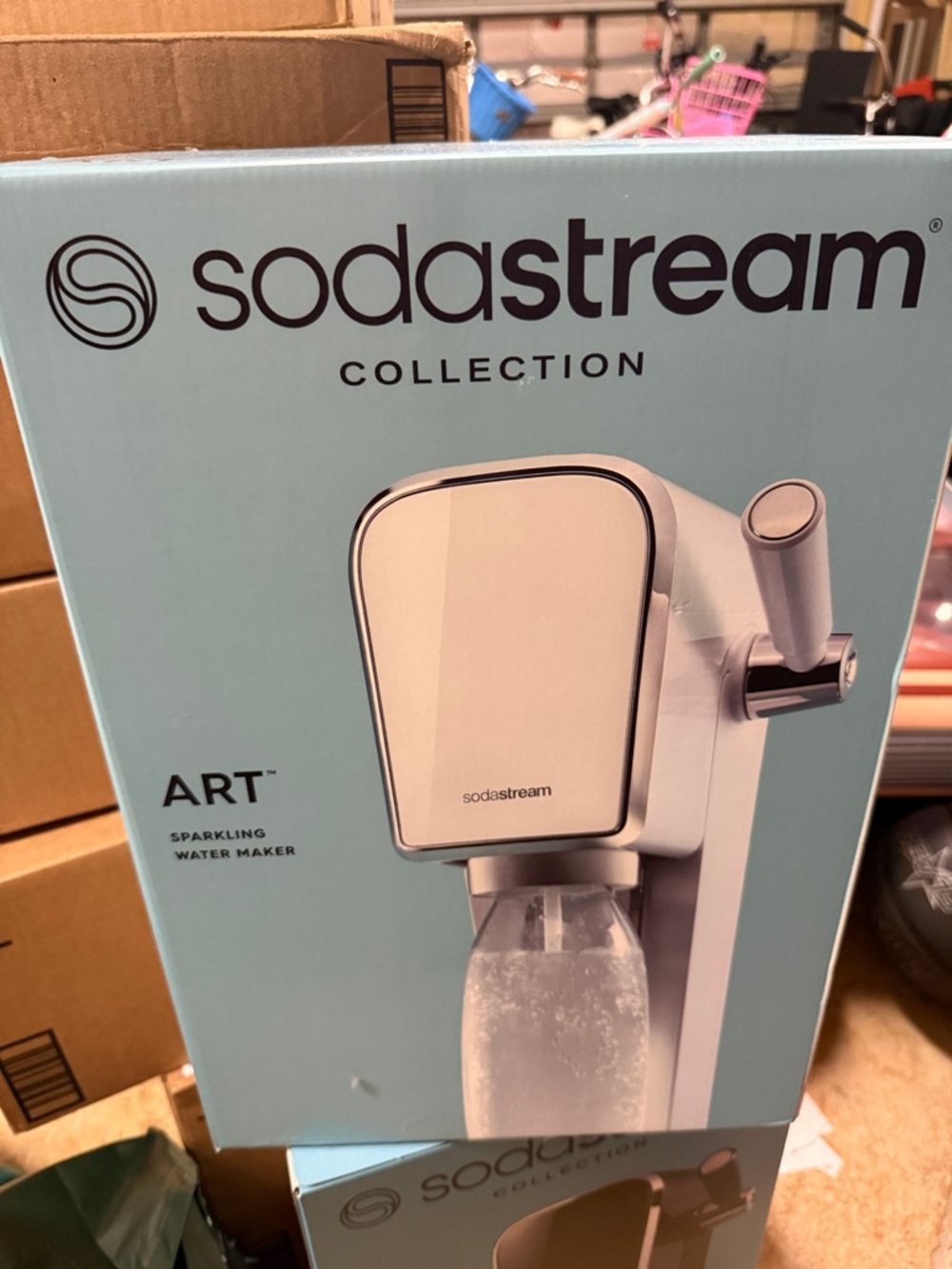 Brand New SodaStream ART Sparkling Water Maker - White